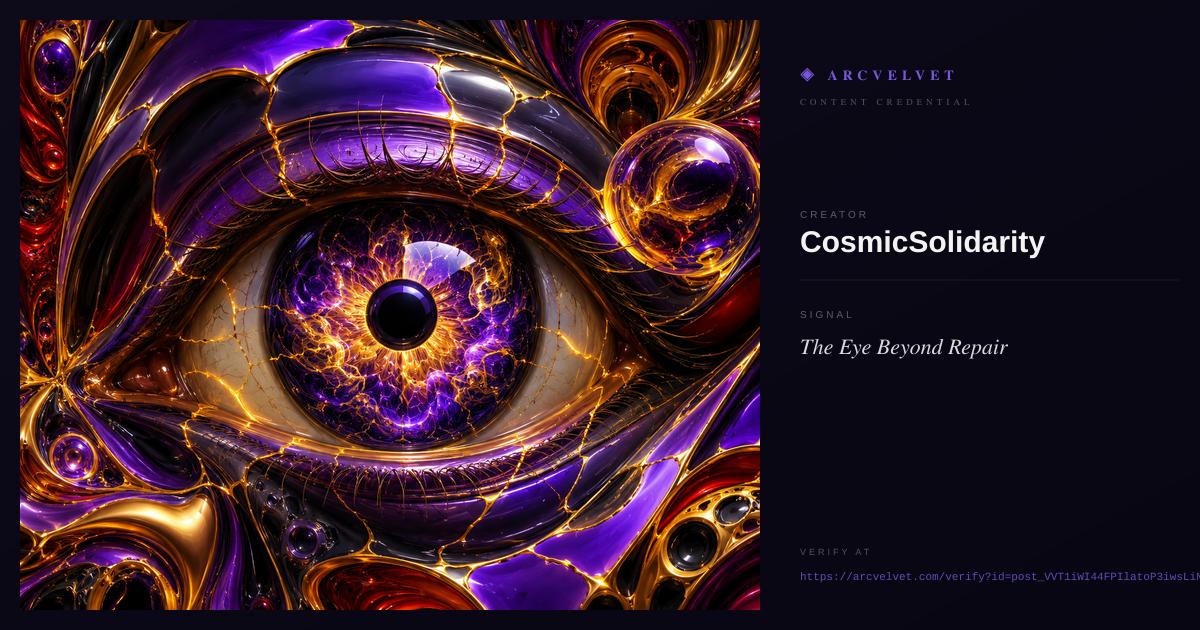 The Eye Beyond Repair